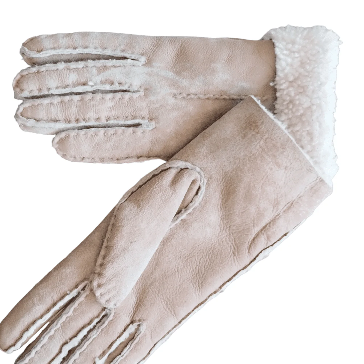 Leather Gloves and Mittens lamb antik effect warm hands gloves for winter for lady and men unisex casual fashion gloves