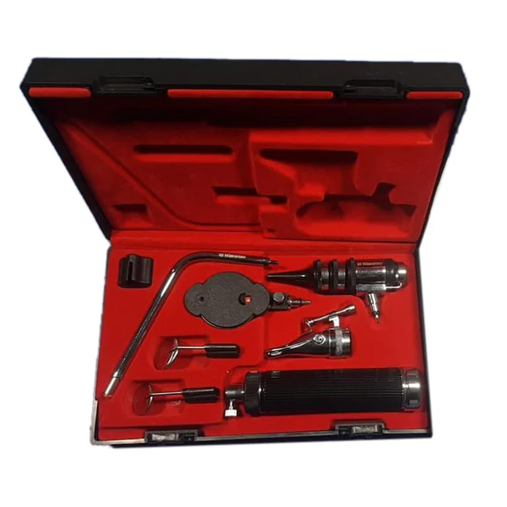 ENT Otoscope Set for ear nose and throat examinations Essential diagnostic tool kit for ENT specialists surgical instruments