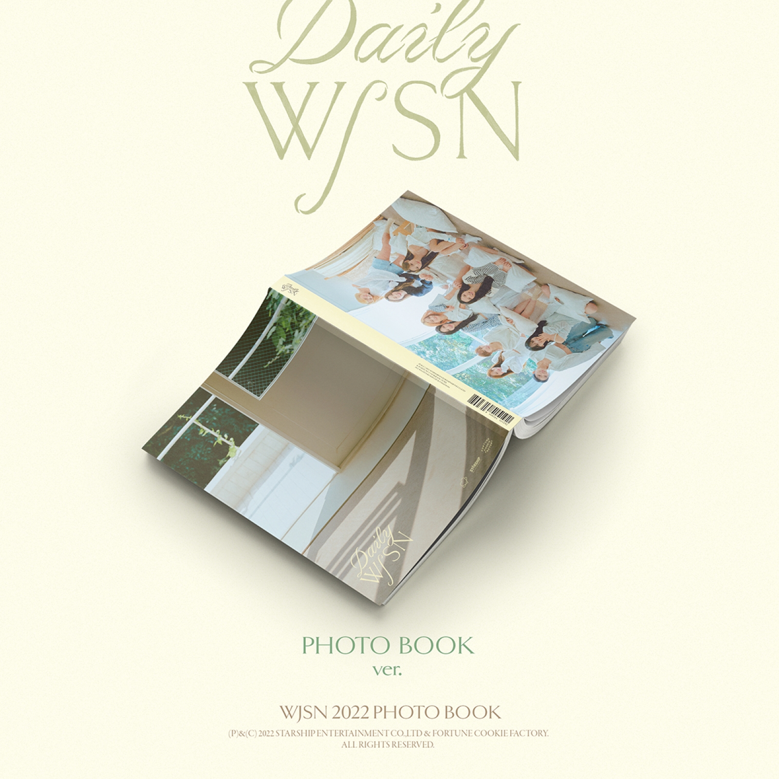 [Официальный Альбом KPOP] Корейский фотоальбом KPOP IDOL Girl Group Boy Group WJSN 2022, ежедневник WJSN, фотоальбом Ver.