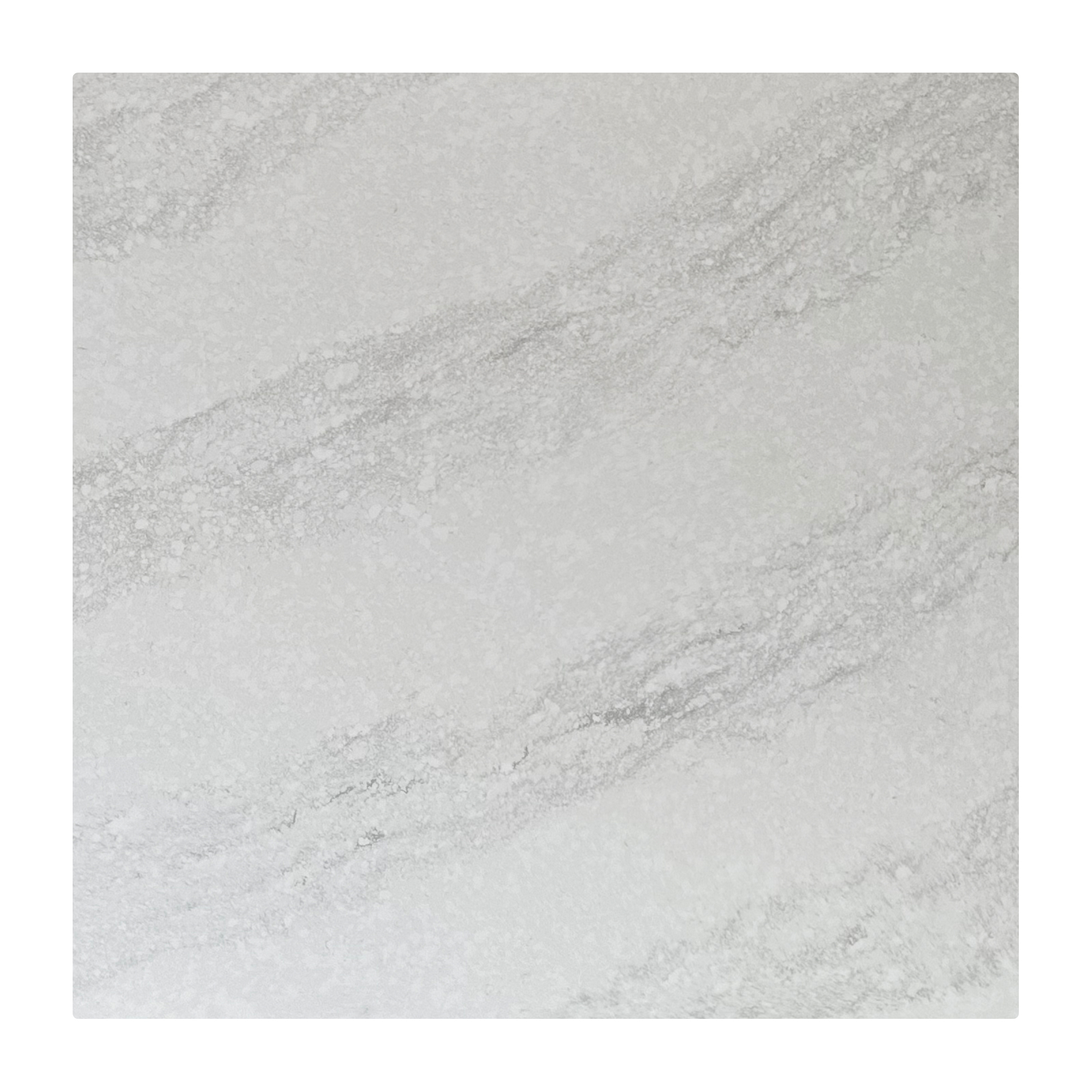 Practical Caustic Chemical Resistance Seamless Design Authentic-Looking Kitchen Counter Top Carrara Artificial Quartz Stone Slab