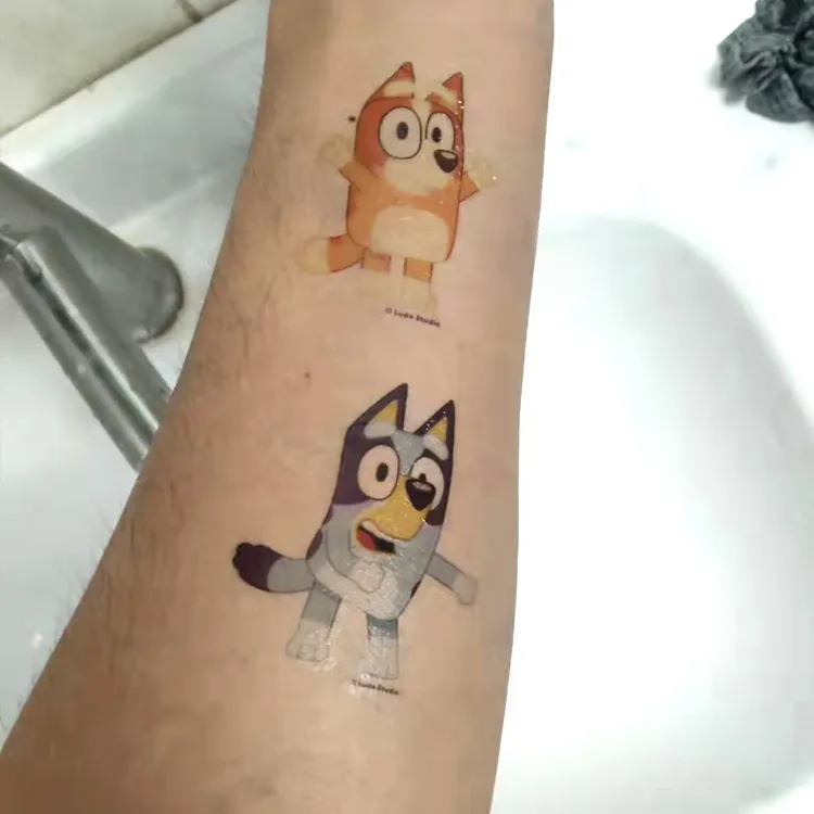 Custom Wholesale Water Proof Kid Tatoo Sticker Men Sticker Tattoo Custom Design Hand Body Temporary Tatoo Sticker