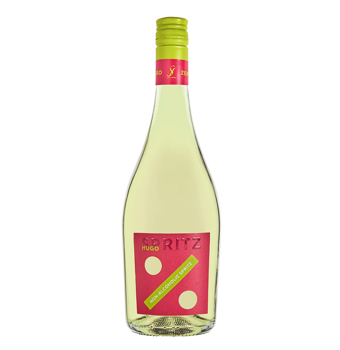 ZERO SL ZERO SPRITZ HUGO Non-alcoholic semi-sparkling Alcohol free Mint flavour Drink Aperitif Cocktail dealcoholized in Bottle
