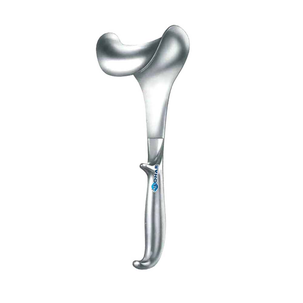 Gynecology Best Supplier Stainless Steel Doyen Abdominal Retractors Hollow Handle 25cm Retractor Surgical Instruments