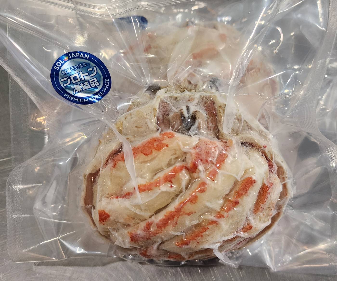 Crab on the shell