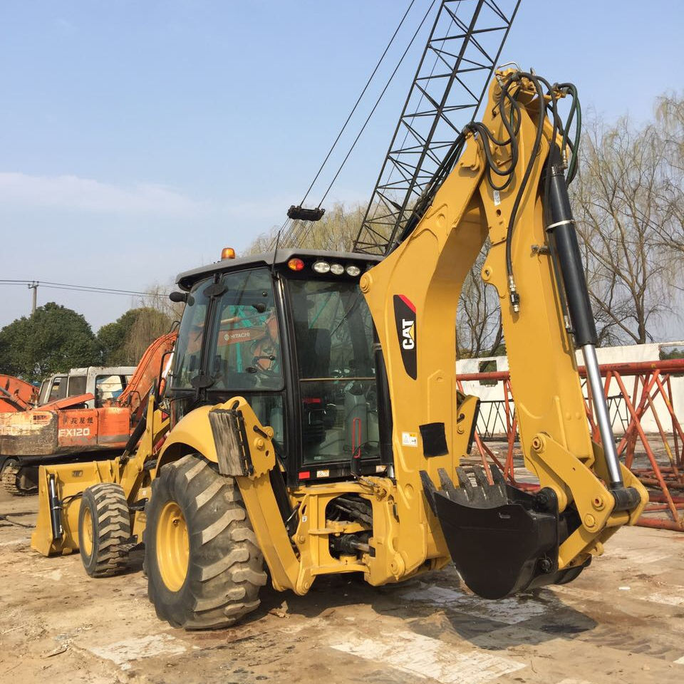 Wholesale Backhoe Loader Cat420e with Good Work Condition Cat Backhoe Loader Used