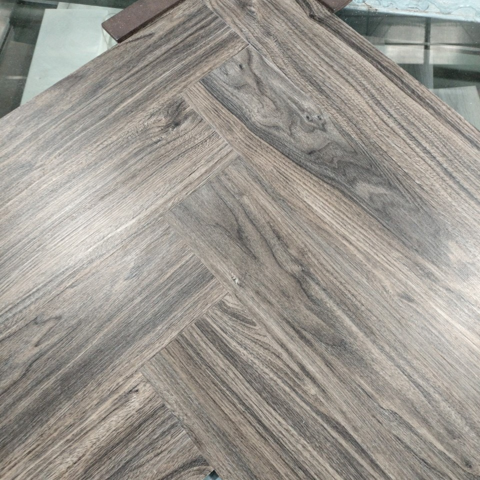 Herringbone size with Cork Underlayment SPC Click Flooring Vinyl Floor Vietnam 100%