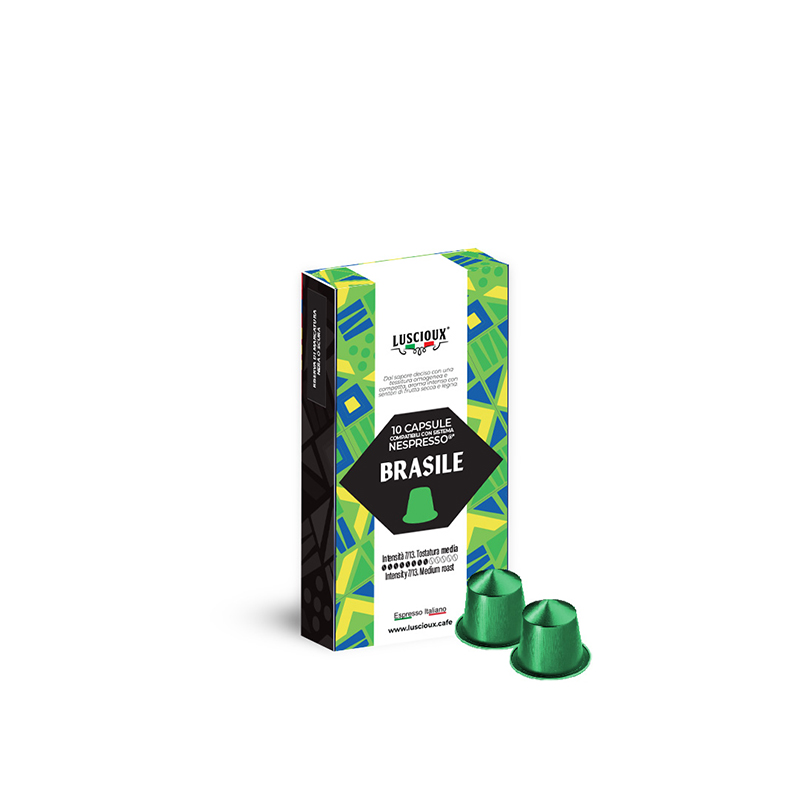 Лучший выбор бразильского кофе 100% Arabica-капсулы Nespresso-кофейные зерна