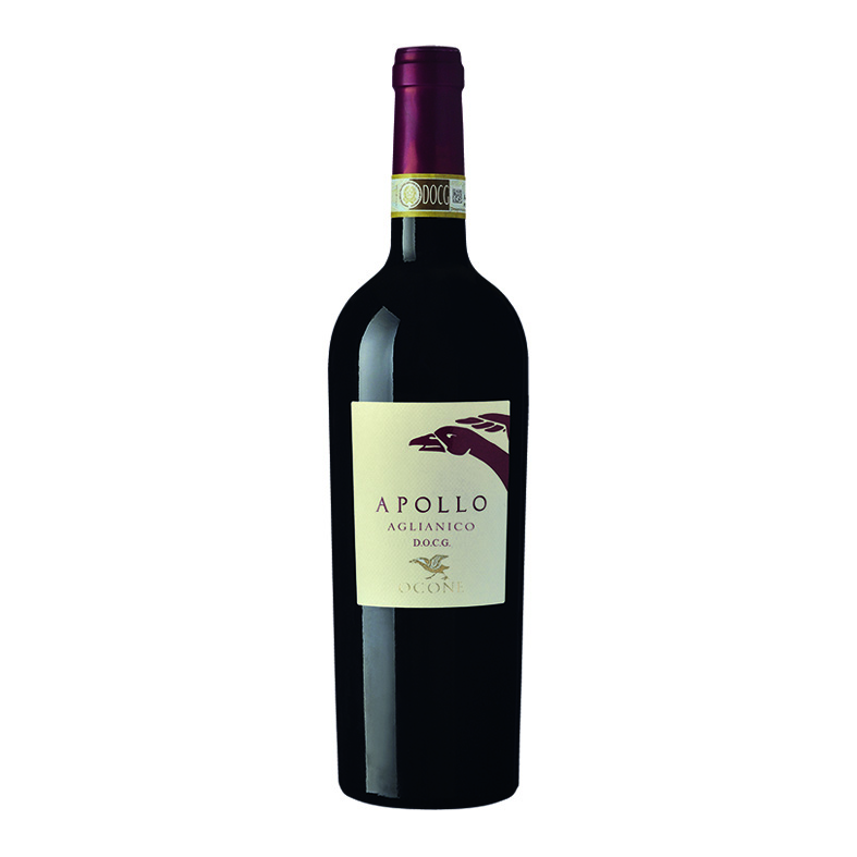 Italian Premium Dry Aglianico Del Taburno DOCG Red Wine For Table Bottle Packaging