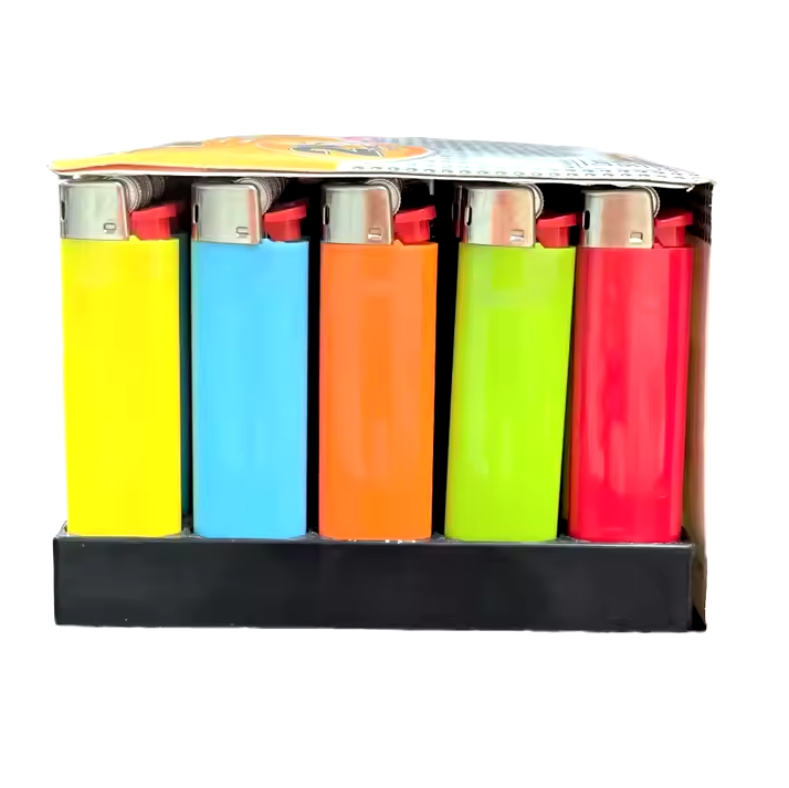 USA Stock Disposable Gun Lighter 50+3 Count Tray Shop Accessories for Smoking High Quality Cigarette Lighters in United States