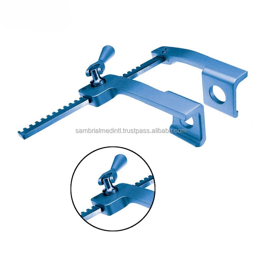 Hot Selling Premium Quality Thoracic Finochietto Pediatric Retractor - Titanium Cardiovascular Surgery Rib Spreaders