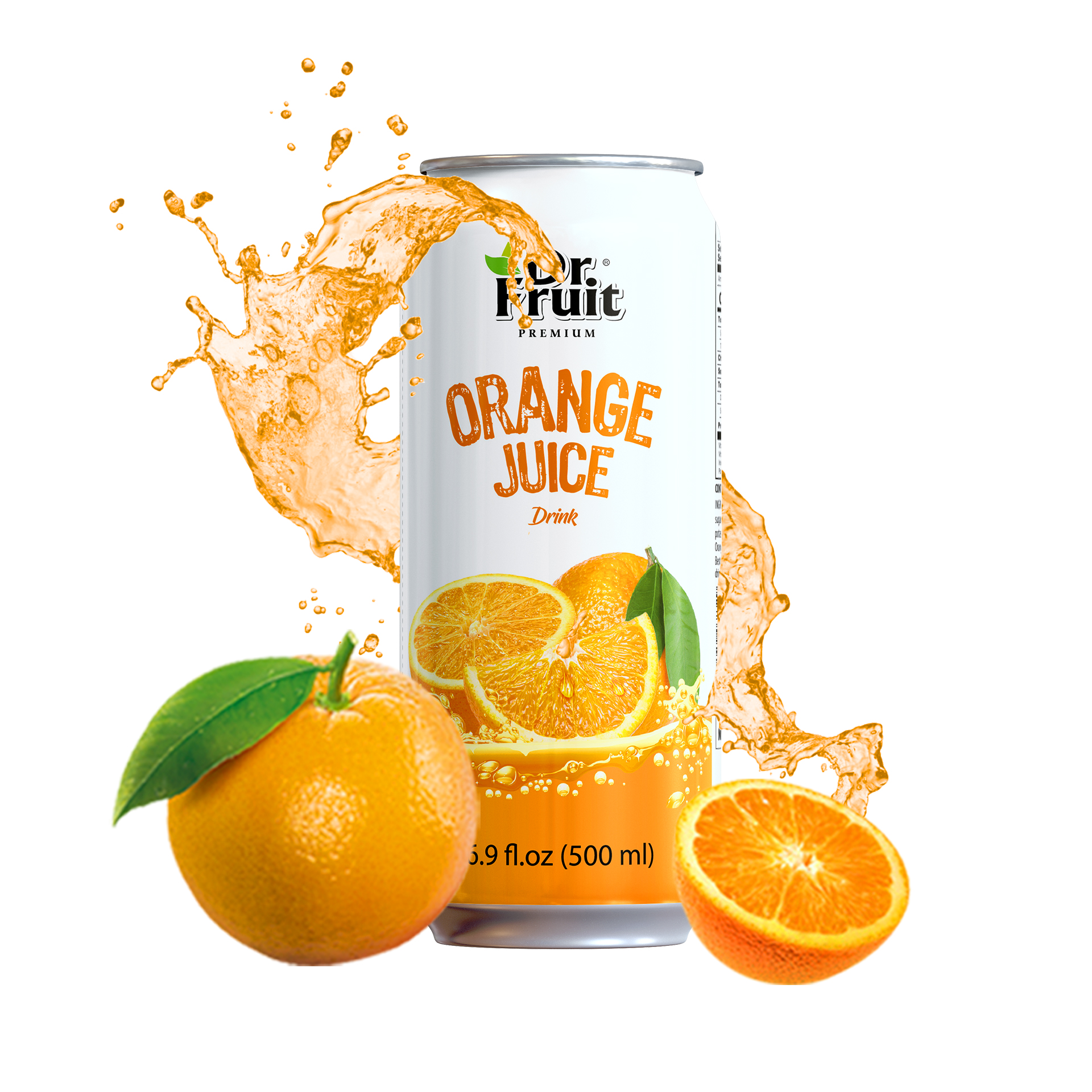 Dr. Fruit Fresh Tropical Orange Juice Drink with pulp , Healthy Beverage, OEM and ODM Beverage Drink Vietnam