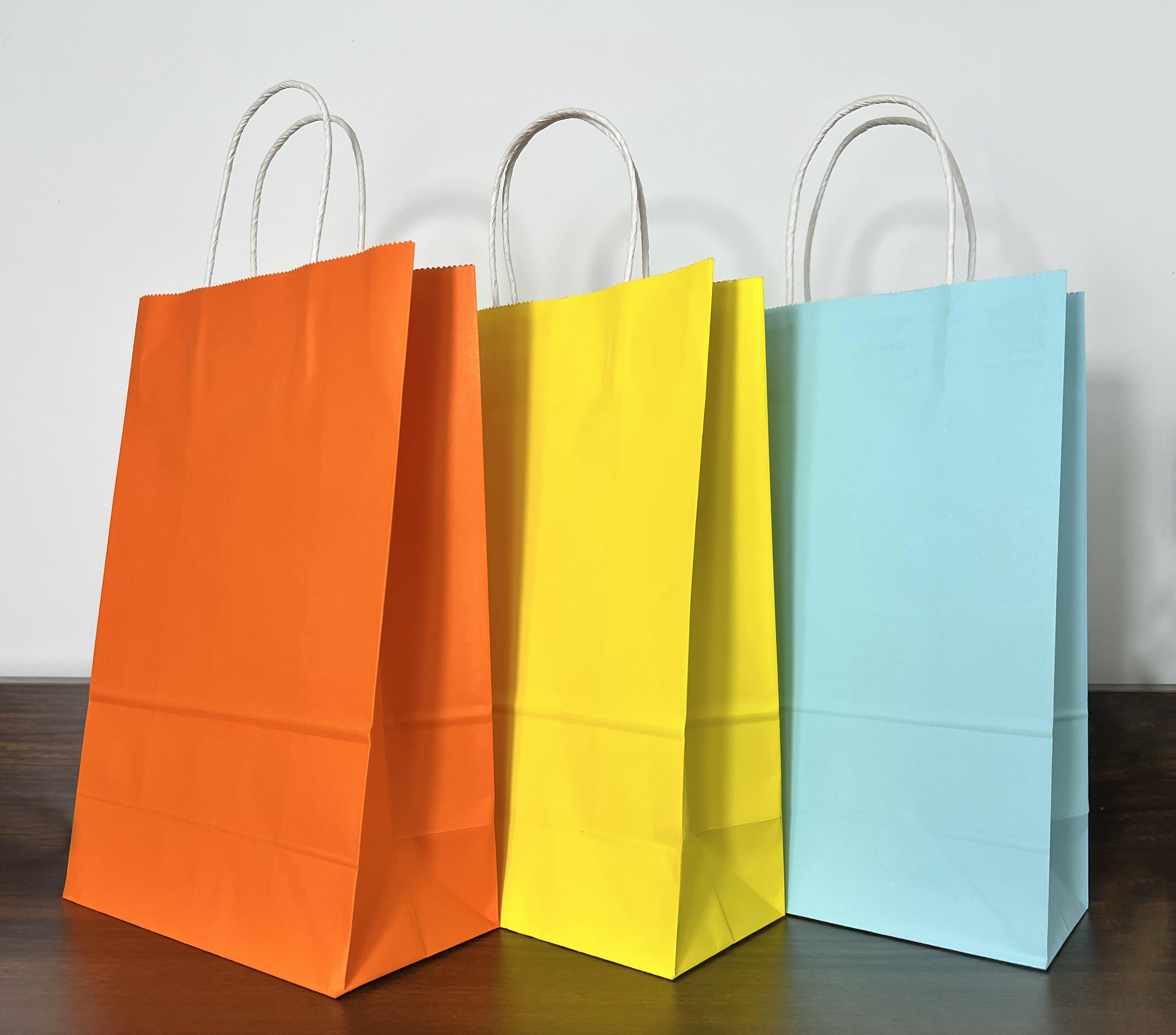 Custom Logo Print Supermarket French Bread Bakery Sandwich Cookies Packing Block Bottom Sos Food Grade Brown Kraft Paper Bag