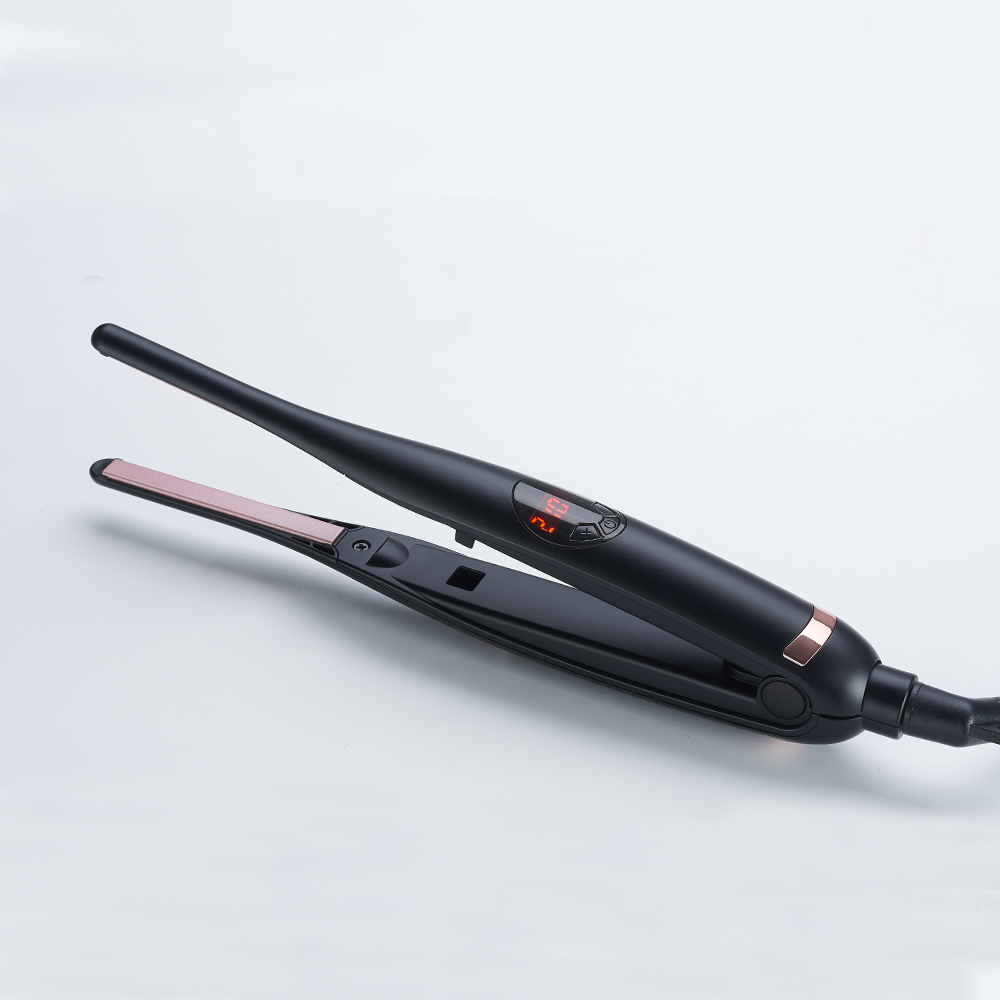 factory price 1/3 inhc black negative iron MCH mini planchas para cabello