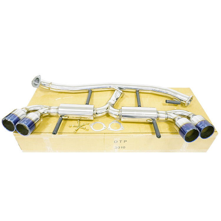 OTP Exhaust Pipe Nis san 09-17 GTR R35 Catback with Titanium Coating High Performance SUS304 Stainless Steel