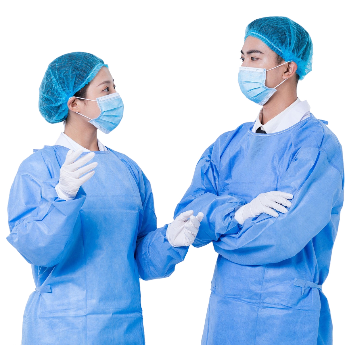 Disposable Surgeon Gown - Sterile Medical Protective Wear for Operating Room Procedures - Fluid Resistant Cover