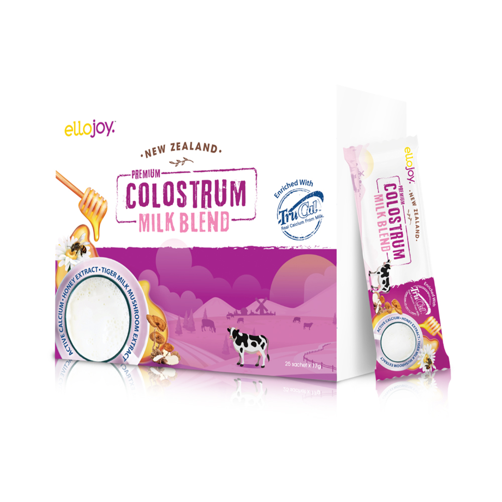 Ellojoy Colostrum Milk Blend Condensed Milk Pattern in Box Packaging
