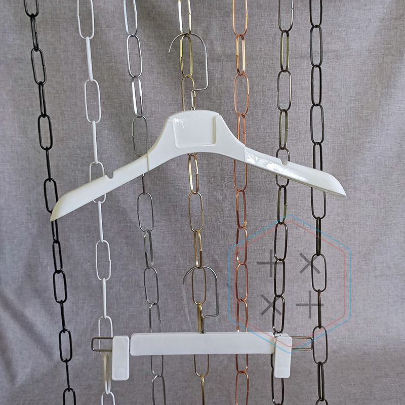 Store Clothing Accessories Display Hooks Clothes Hanging Chain for Efficient Visual Merchandising