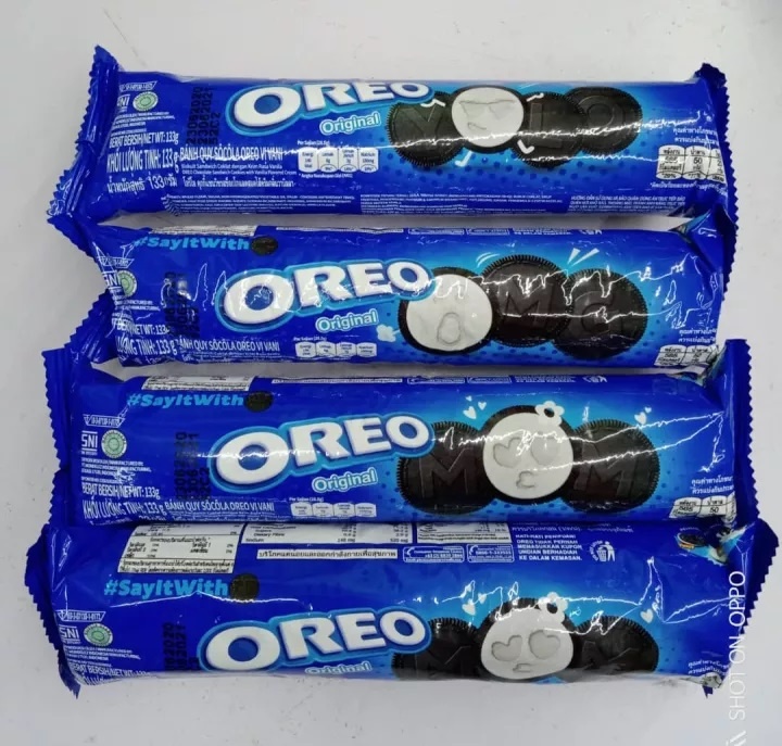 Оптовая продажа OREO. Бисквитное печенье 123,5 Г x 24
