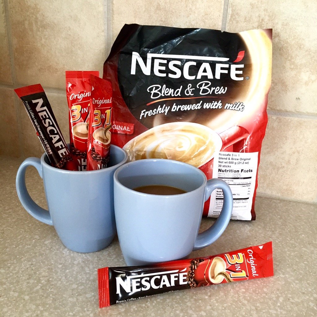 Nestle Nescafe 3-в-1 оригинальный 165 г