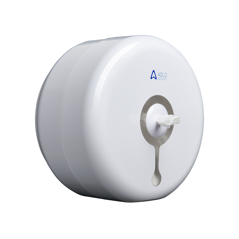 AOLQ High Quality Wall Hanging Jumbo Roll Center Pull Wet Wipes Disinfectant Paper Towel Dispenser For Gym Hospital