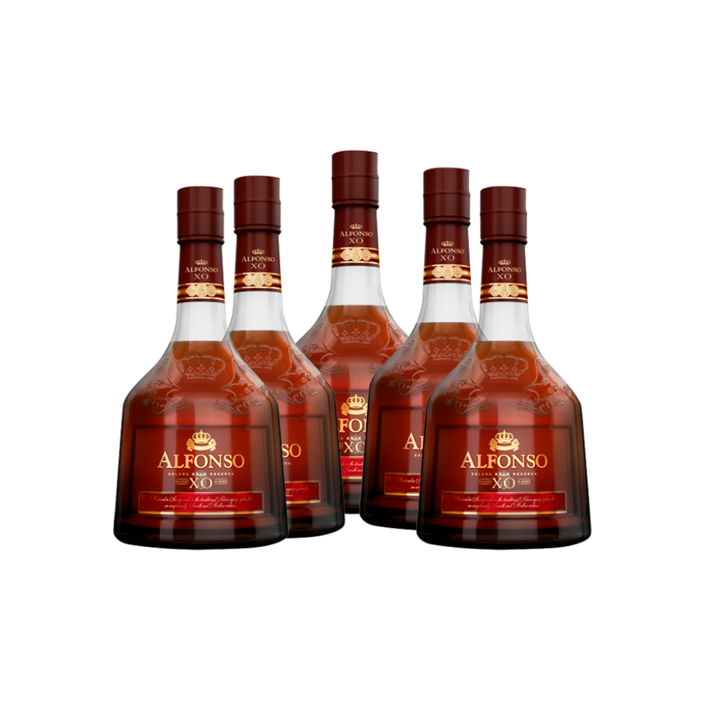 One of Largest Suppliers 40% Distilled Wine Spirits Vanilla Notes Slightly Sweet Gift Packing Bottle Packaging Alfonso XO Brandy