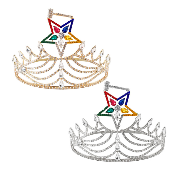 Новинка REGALIA Freemason Masonic OES Worthy Matron Стразы O.E.S Корона масонское ё достойные Стразы матрон