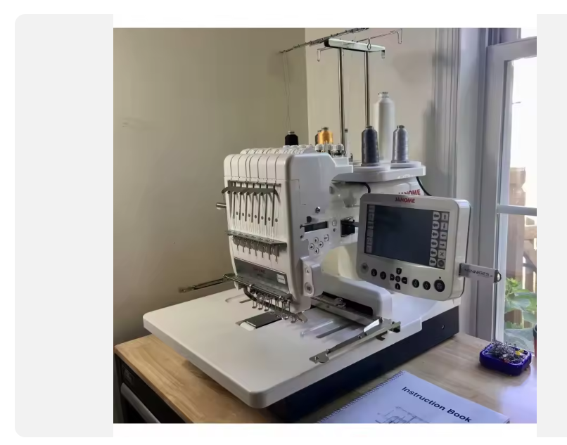 Fast Selling New Janome MB-7 Embroidery Machine For Worldwide Export