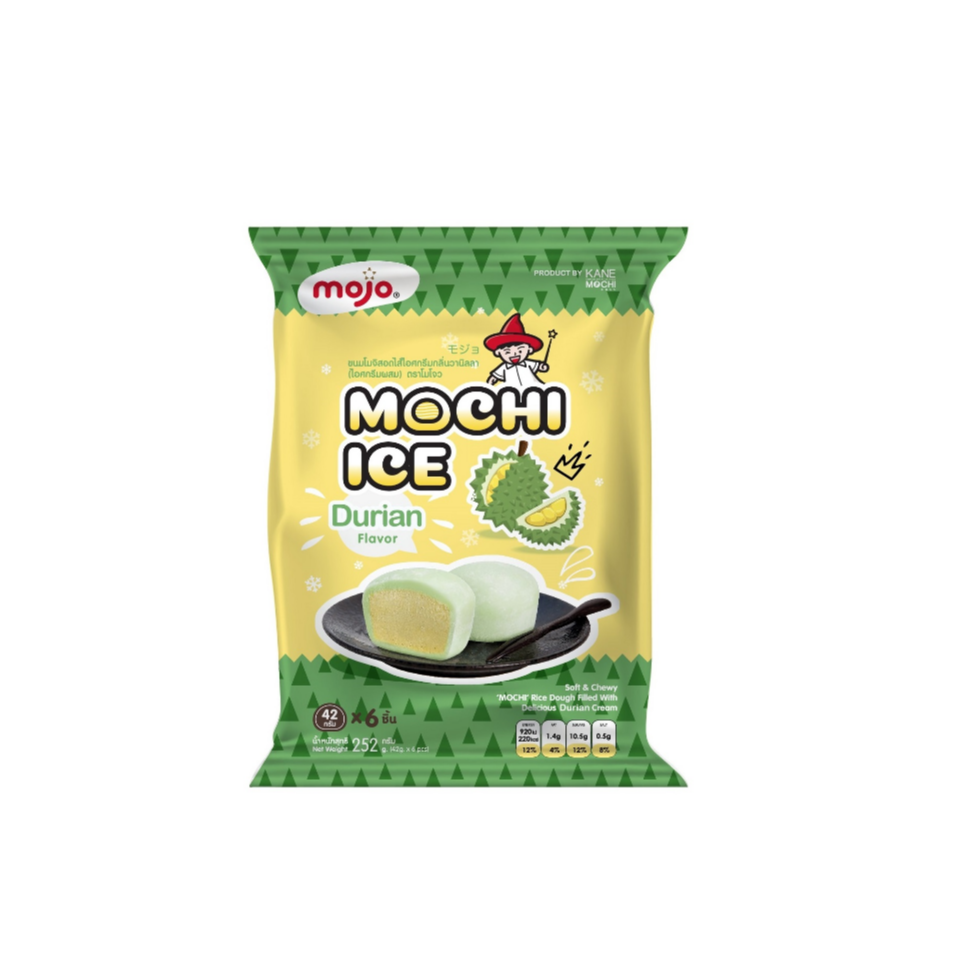 Высококачественный продукт из вкусных веганских молочных напитков, круглая коробка для мячей, Моджо мочи, мороженое Дуриан
