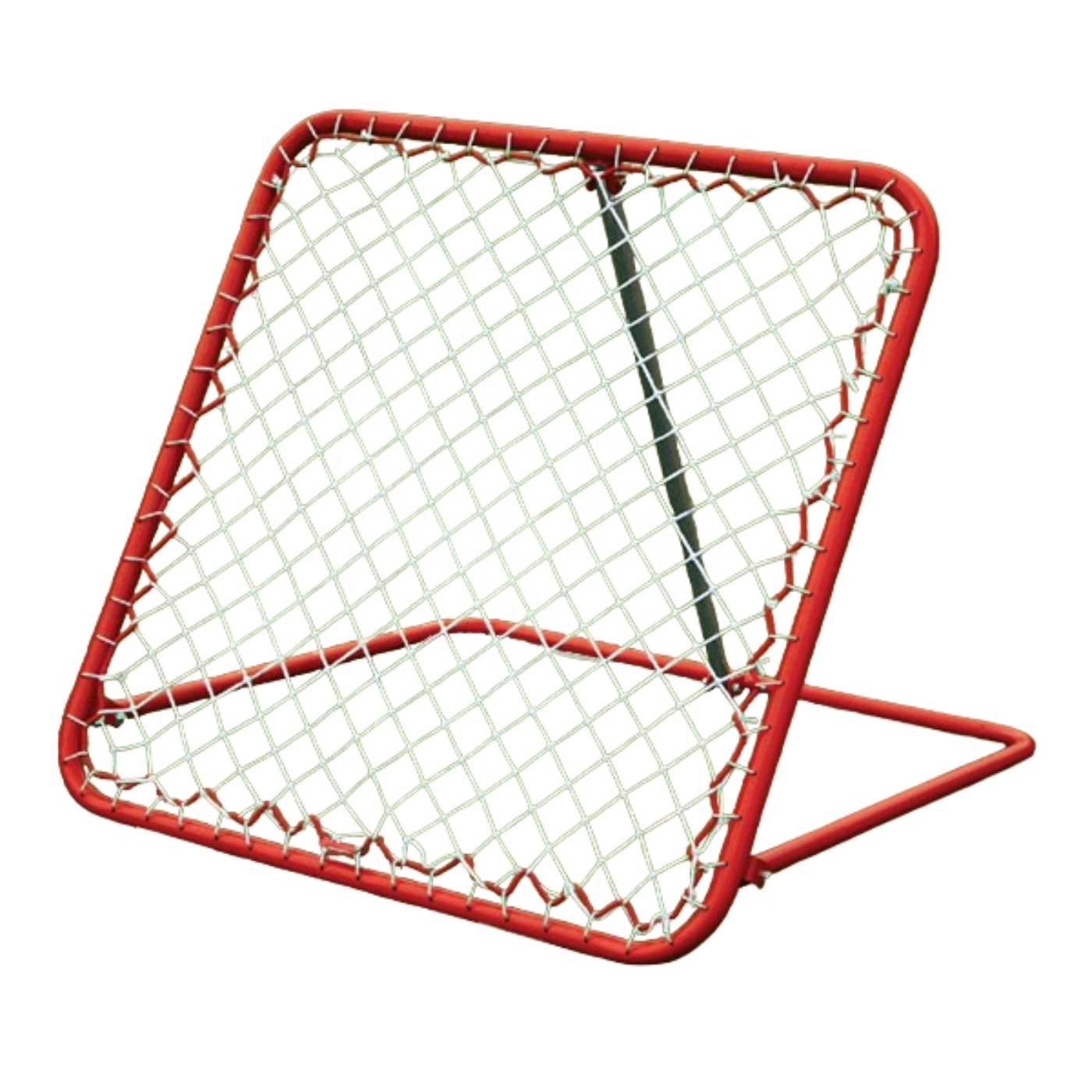 Adjustable Soccer Football Rebounder Net Flat Goalkeeper Training Equipment for Field Practice Angles Customizable Ball Net