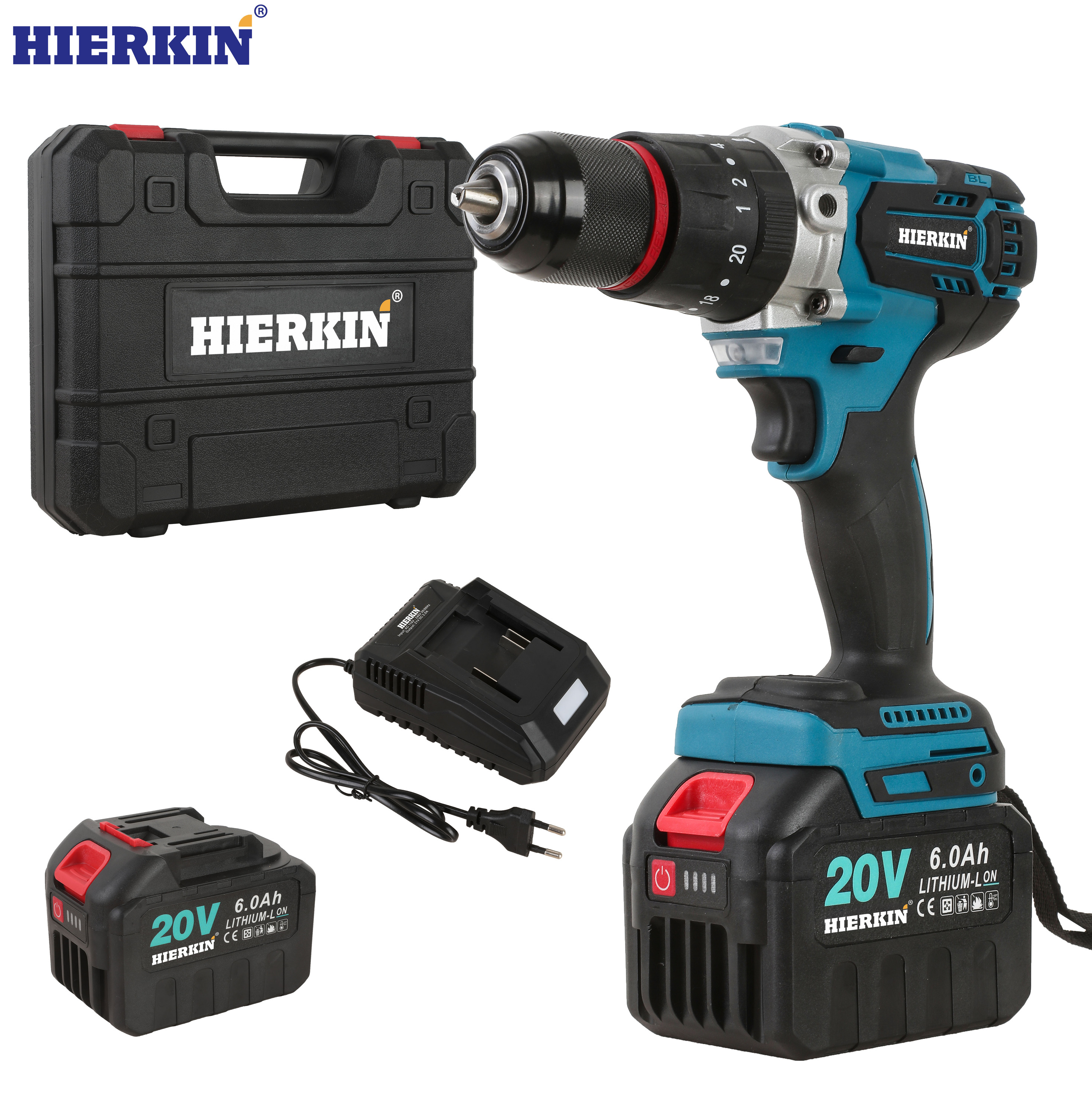 Factory Supply 21V Brushless Electric Drill With Lithium Battery 25Nm Cordless Impact Screwdriver for Home Use Wood Drill