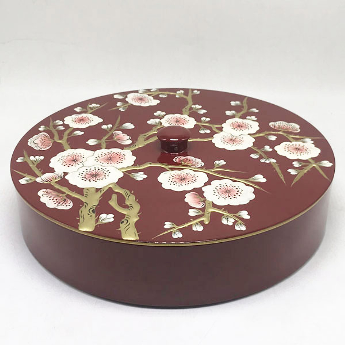Лаковая коробка с индивидуальным рисунком, 4 съемных отсека с крышками, роскошная коробка для хранения ручной работы оптом по лучшей цене