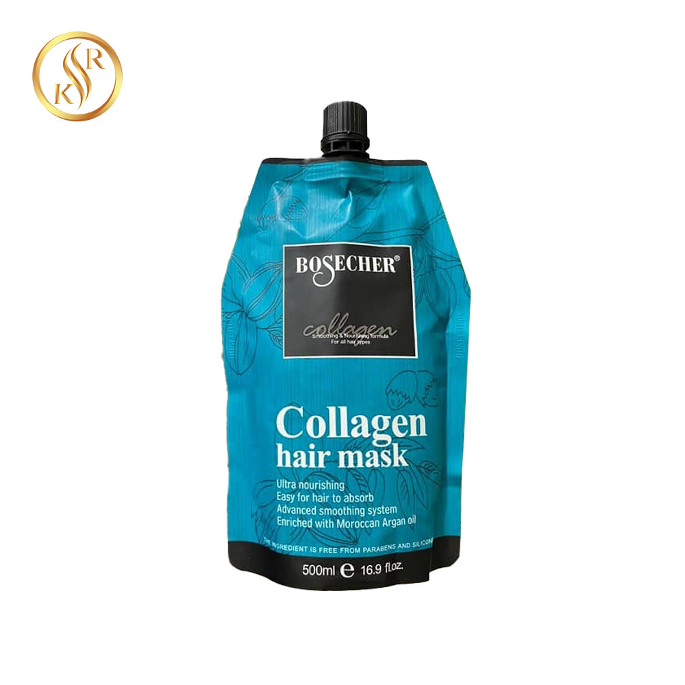 Anti-Breakage / Split Ends Deep Hair Care Daily Usage Wholesale Available Bosecher Collagen Hair Masque 500ml