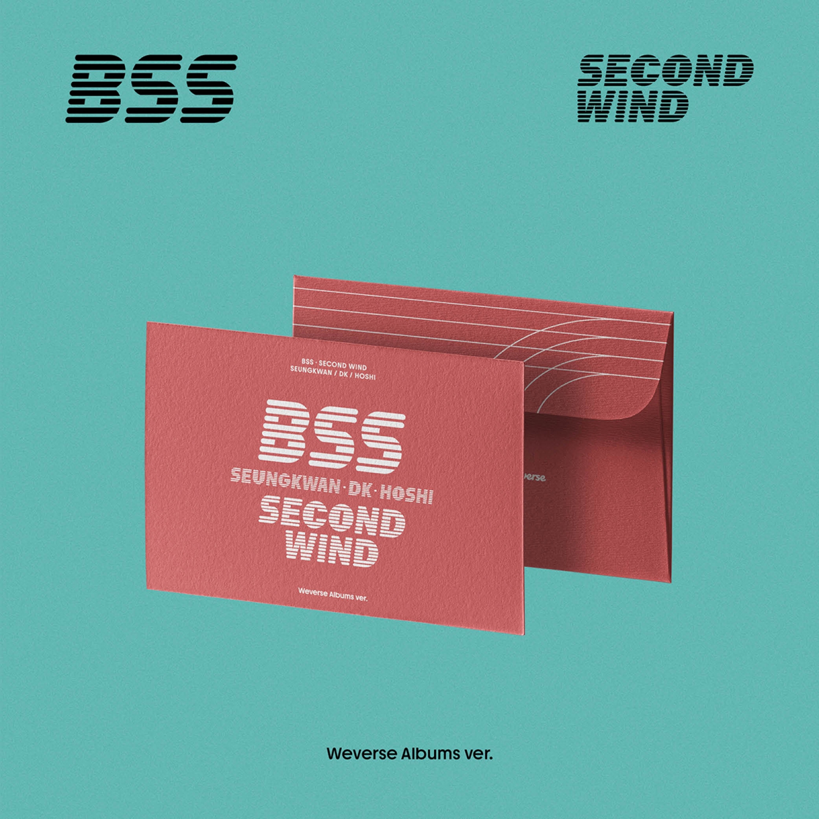 [Официальные альбомы KPOP] корейские альбомы IDOL Boy Group Girl Group SEVENTEEN BSS 1-й альбом [SECOND WIND] Weverse ver.