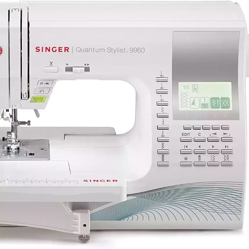 Новинка 9960 г., компьютеризированные Портативные Машинки Sewings с 600-Stit ches Electronic