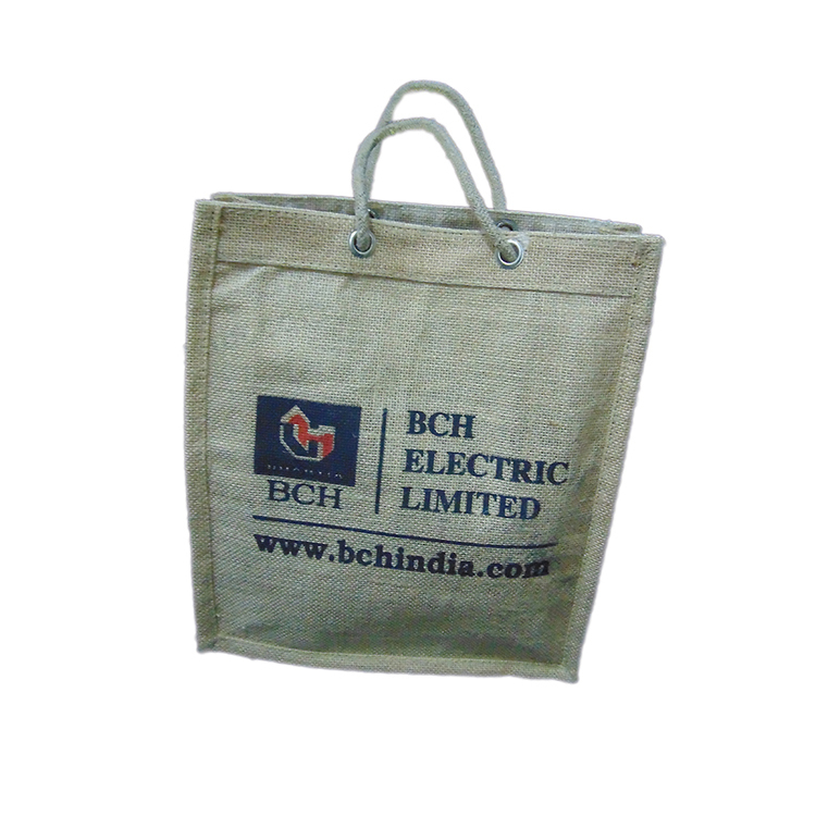 100 % Natural Eco-Friendly Jute Promotional High Quality Best Selling Customized Multifunctional Bag