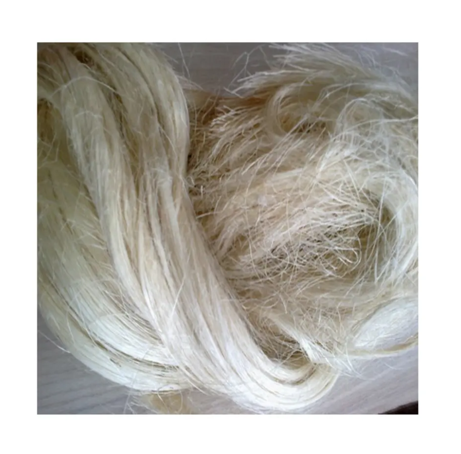 High Quality Banana Fiber Natural Sisal Fiber Other Fiber for Hair Extension Manufacturers Bleached