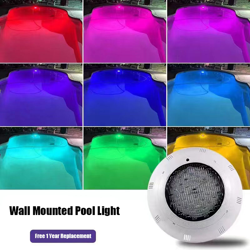 ABS AC/DC12V LED 36W Waterproof IP68 RGB Underwater Light Pond Swimming Pool Lamp