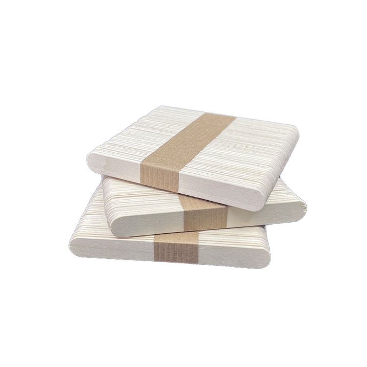 High Quality Ice Cream Sticks Popsicle stick Disposable Wooden craft stick For Super Market