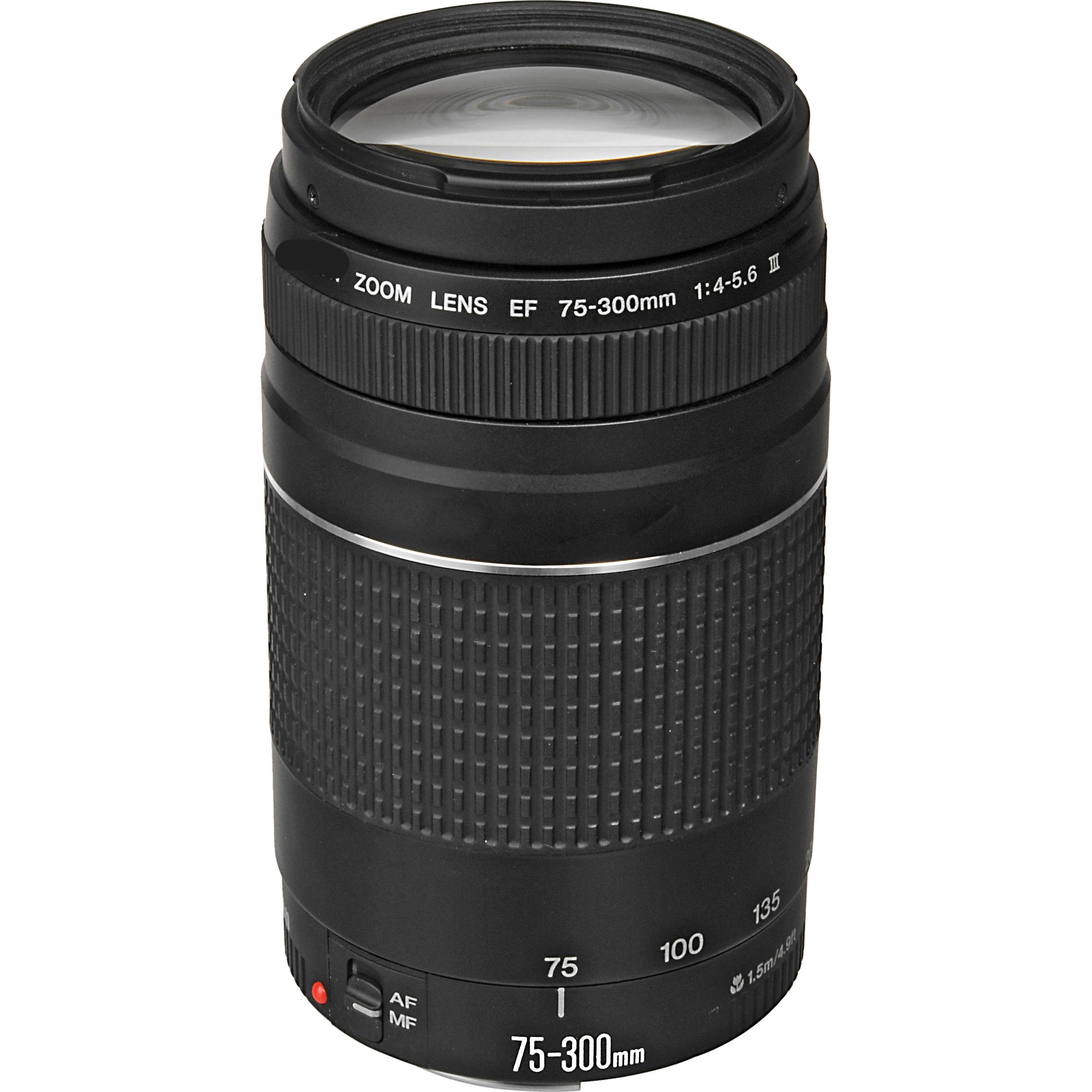 Горячий EF 75-300 мм f/4-5,6 III телеобъектив с зумом для зеркальных камер Canon