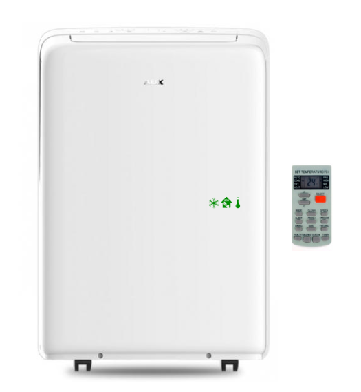 AUX-12MI Портативный кондиционер воздуха 3,4kW