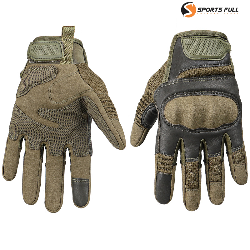 High Touch screen gloves Heavy Duty Flexible Finger Joint Padded Palm gloves Sports Cycling Tactical Gloves customized 2024