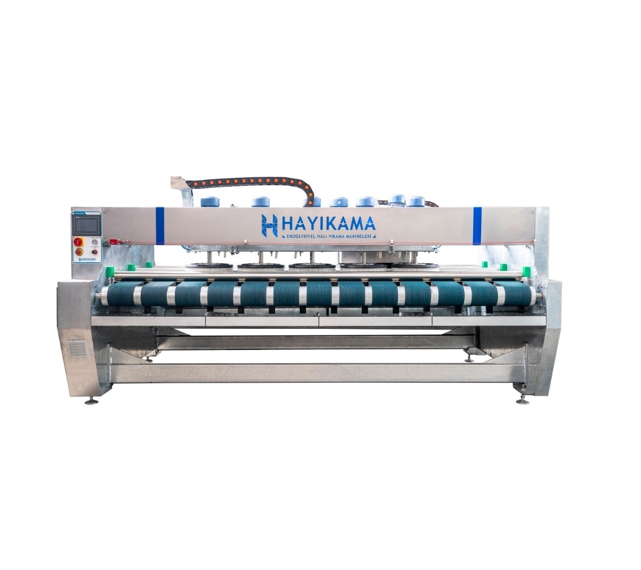 New HYM 435-E Electric Automatic Carpet Washing Machine 420 cm Industrial Size with Key Components Motor Engine Pump Bearing