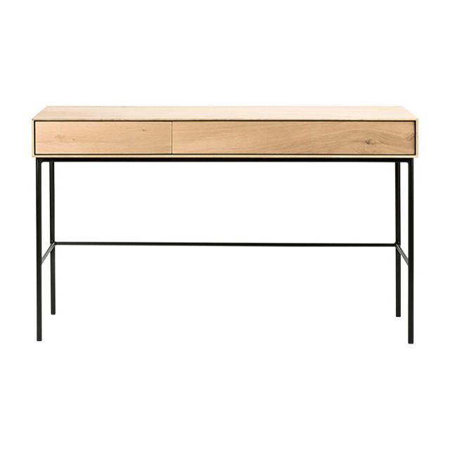New top quality fine classy look trendy design cream office table Wooden Office Table Compact Modular Office Table with 2 Drawer