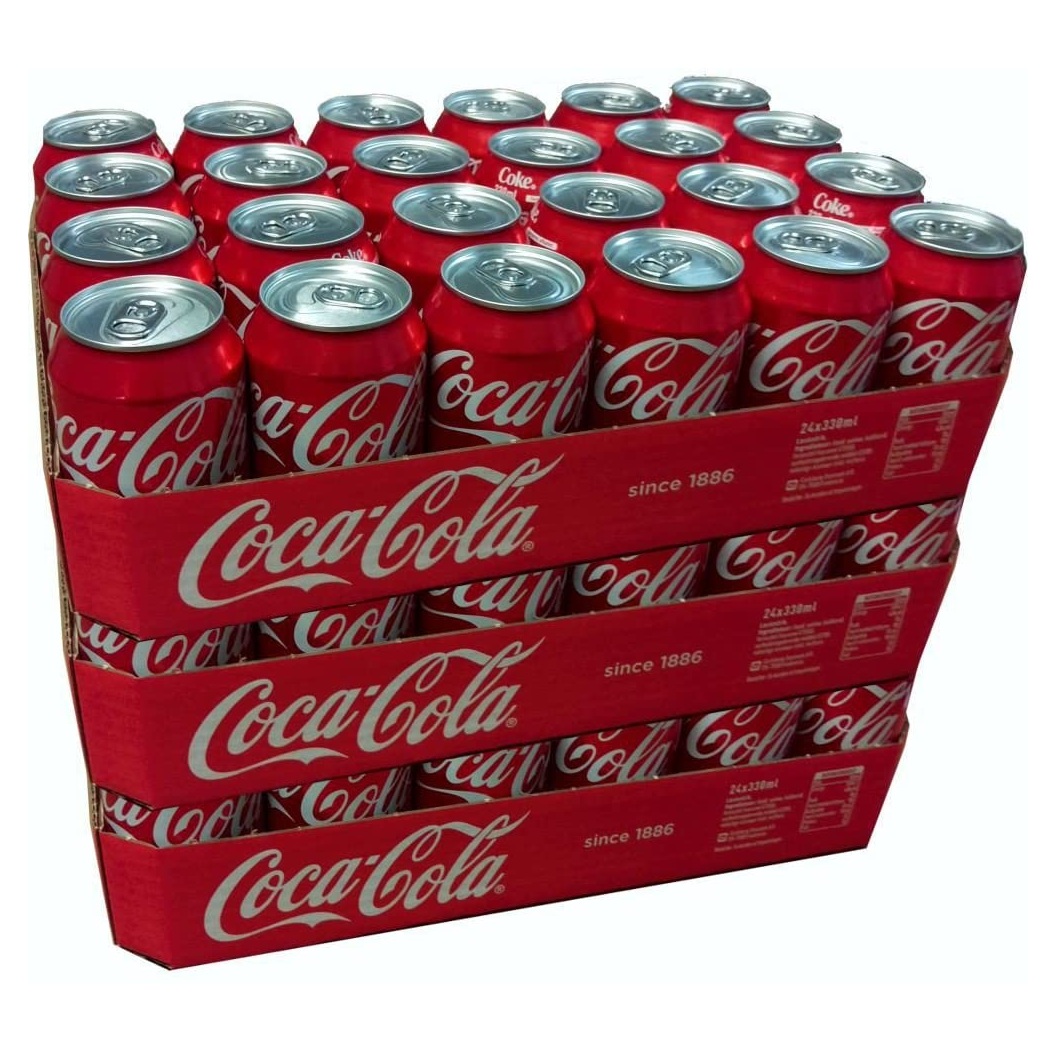 Coca Cola 330 мл x 24 банки немецкого происхождения/Coca Cola 330 мл/Доступные безалкогольные напитки для продажи по всему миру