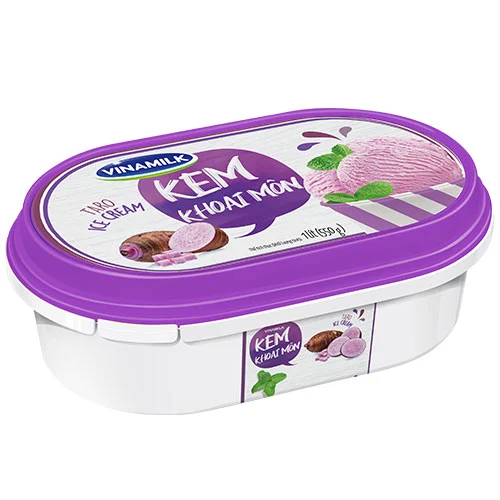 Vinamilk-аромат Taro-мороженое-Оптовая продажа-упаковка 1 литр в коробке X 6 коробок в коробке-бренд HACCP HALAL BRC ISO