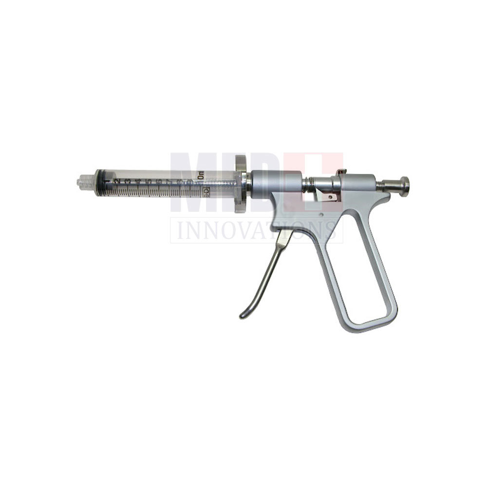 Fat Injection Syringe Gun - Fat Injector Syringe Gun - Fat Injection Gun Kit on 10cc to 20cc / Liposuction Cannula Accessories