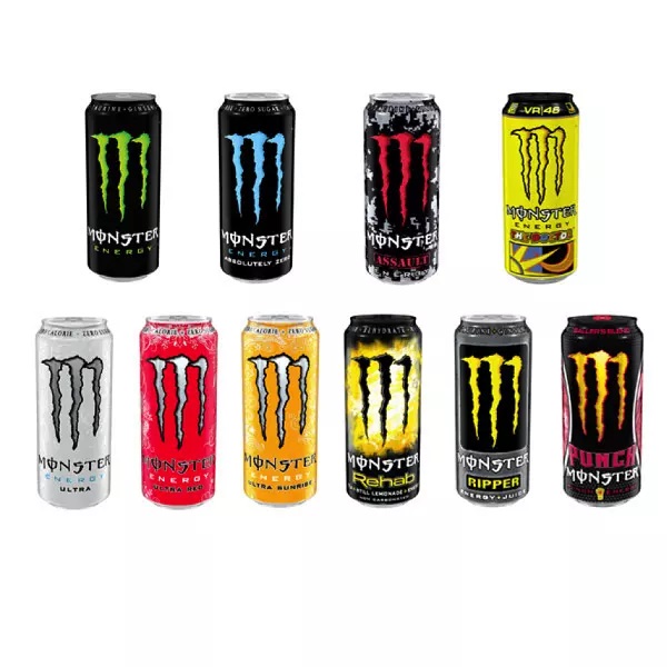 Энергетический напиток Monster/Лучший энергетический напиток Monster, размер 500 мл