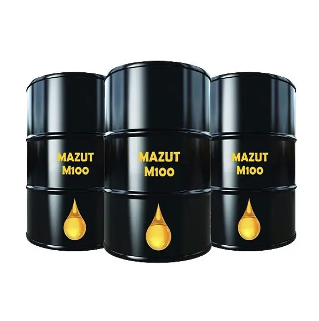 Cheapest Price Industrial Grade Petrochemical Products Russian Origin Mazut M100 Diesel Fuel Oil GOST 10585/75 Available