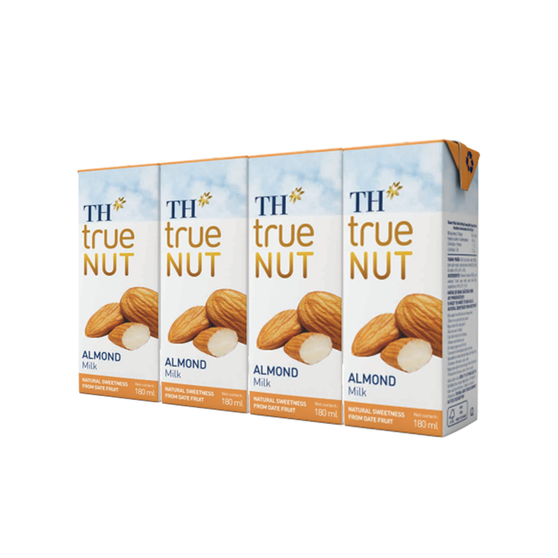 Миндальное молоко TH true NUT 180 мл стерилизованный тип обработки высококачественные смешанные молочные продукты ароматное молоко