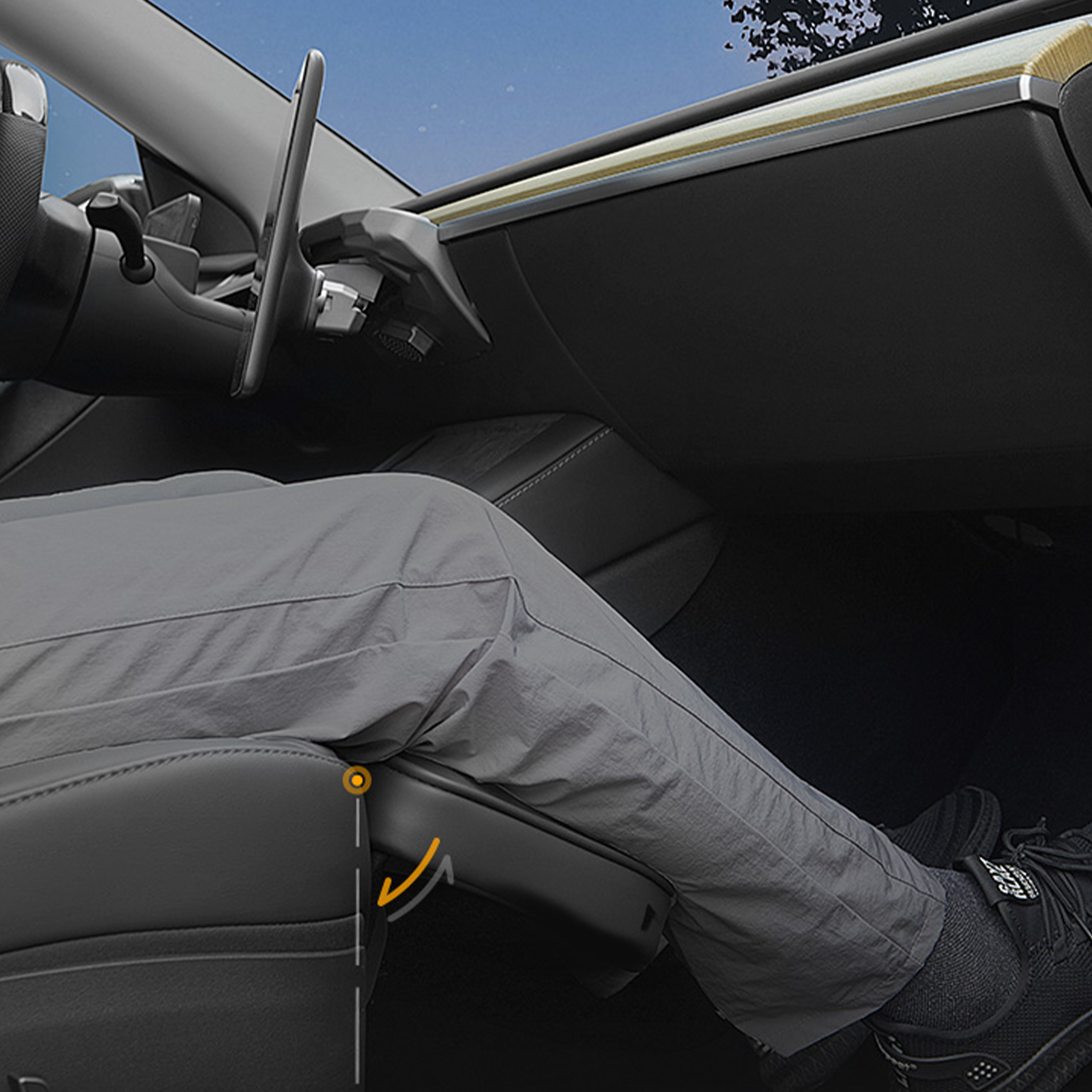 Typestar Электрический ног лифт сиденья кронштейны для Tesla модель 3 Y Прекрасный Подарочный набор для новорожденных